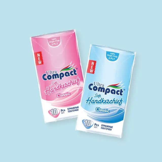 Batiste de hârtie Ultra Compact, 10 buc.