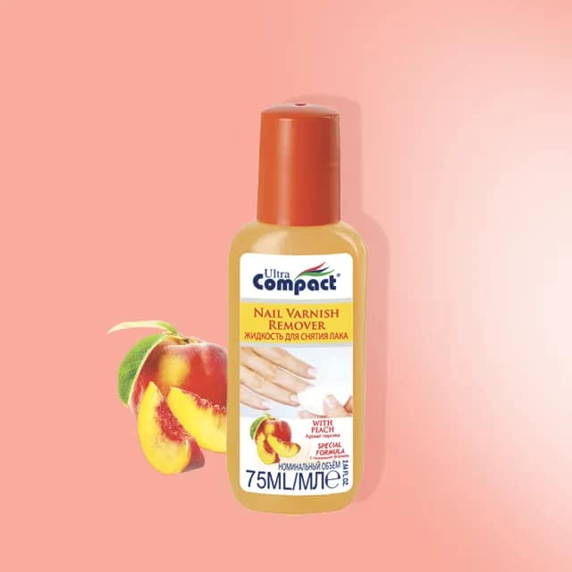 Dizolvant pentru lac de unghii Piersică 75 ml Ultra Compact