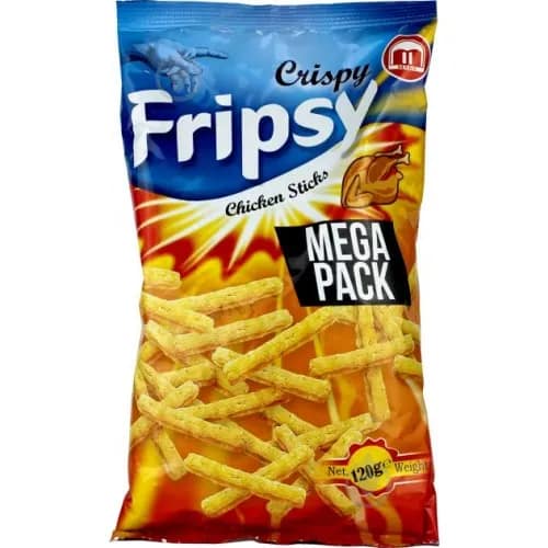 Fripsy crocant cu aroma de carne de pui afumat 120g