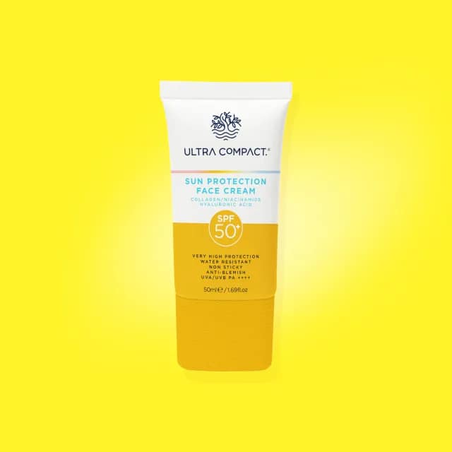 Cremă de față cu colagen și protecție solară SPF 50 Ultra Compact, 50 ml