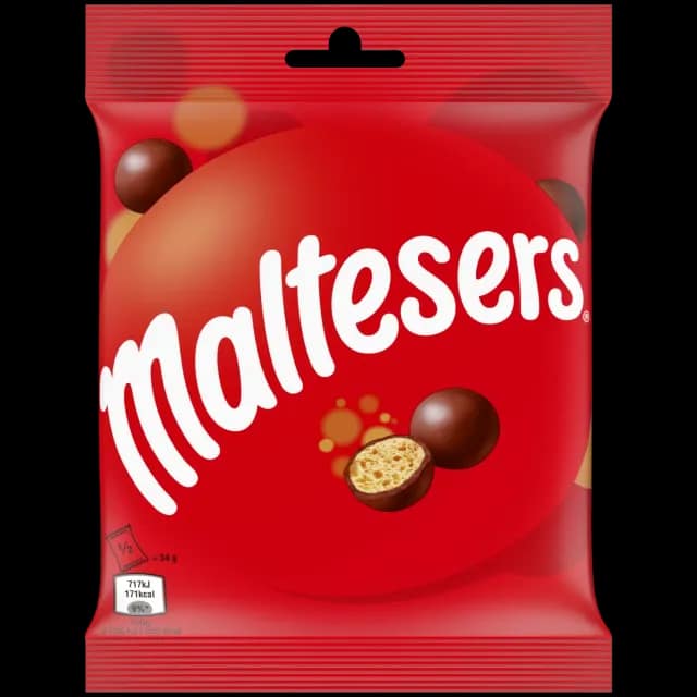 MALTESERS Treat Bag - Milk Chocolate with Crunchy & Soft Filling - 68g