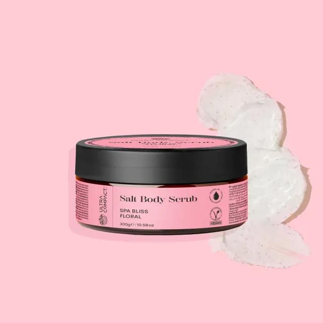 Солевой скраб для тела Ultra Compact SPA Bliss Floral, 300 г