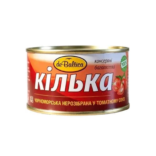 De Baltica Gingirică în sos de roșii 240g