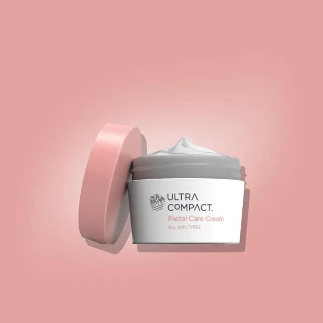 Cremă de față Ultra Compact cu acid hialuronic și unt de shea, 100 ml