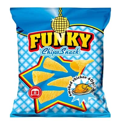 Funky Flips Mărgele cu aromă de pui afumat 40g