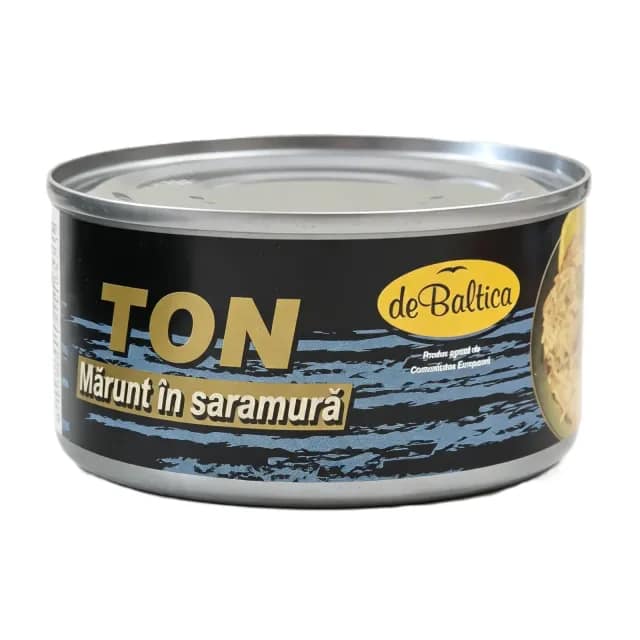 De Baltica Ton pentru salată în suc propriu 185g