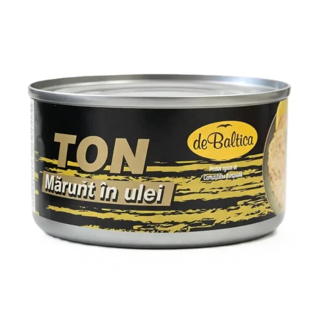 De Baltica Ton pentru salată în ulei de soia 185g