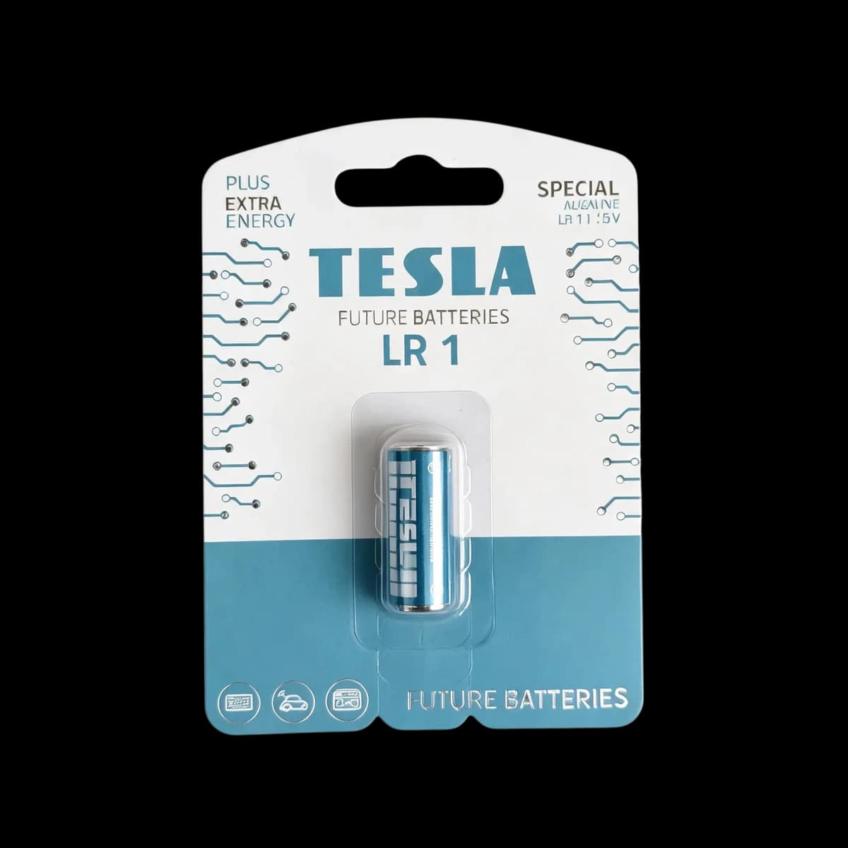 Baterie alcalină specializată Tesla LR1 (Lady / 910A / 1.5V), 1 buc.