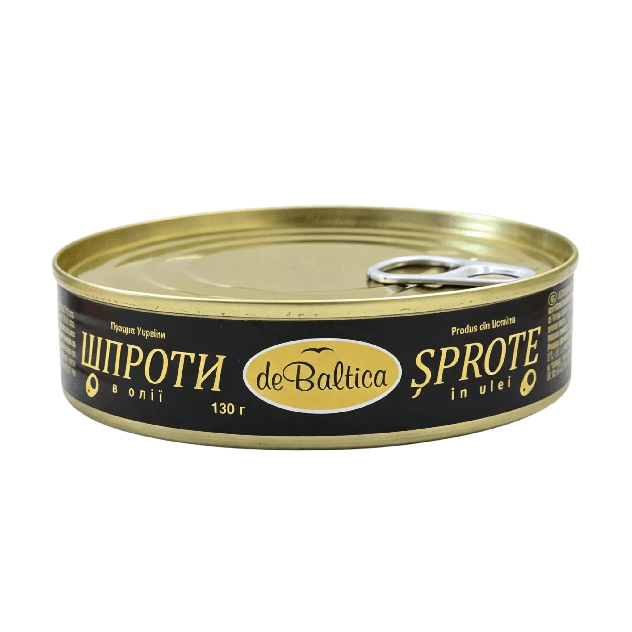 De Baltica Smoked Sprats in Oil 130 g