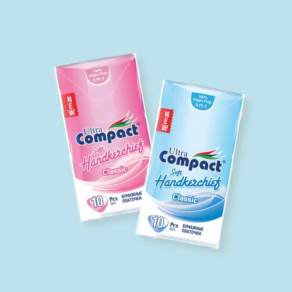 Batiste de hârtie Ultra Compact, 10 buc.