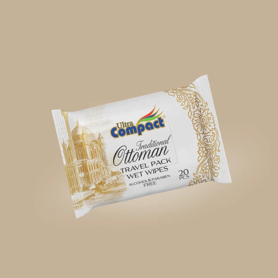 Влажные салфетки Ottoman Travel Pack 20 шт. Ultra Compact