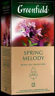Greenfield Spring Melody tea, 25 sachets