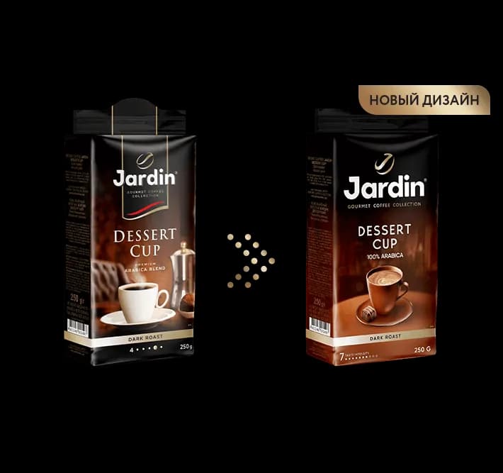 Cafea măcinată Jardin Dessert, 250 g