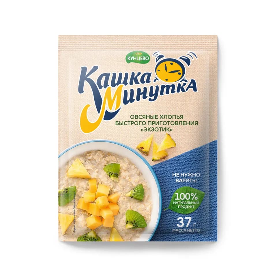 Кашка-Минутка Экзотик, 37 г