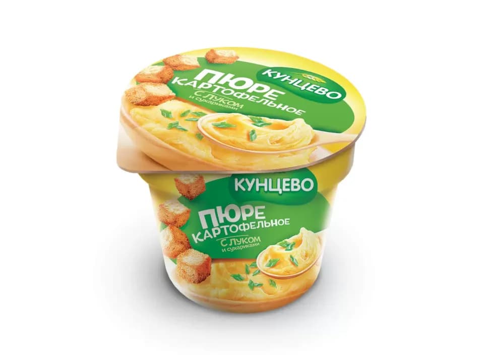 Piure de Cartofi cu Ceapă și Crutoane Kuntsevo 40g