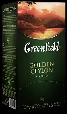 Ceai Greenfield Golden Ceylon, 25 plicuri