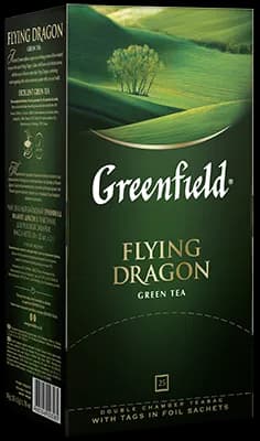 Greenfield Flying Dragon tea, 25 sachets