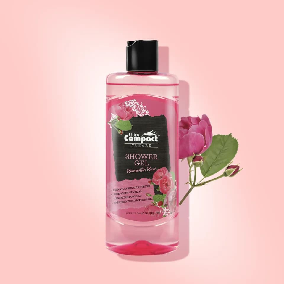 Shower Gel Romantic Rose 500 ml Ultra Compact