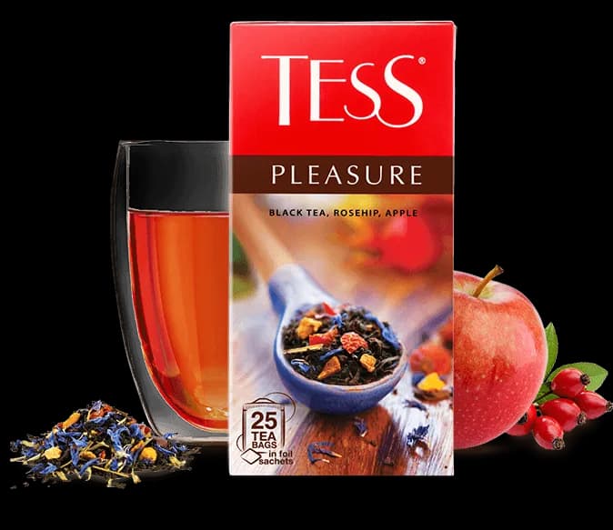 Ceai Tess Pleasure, 25 plicuri