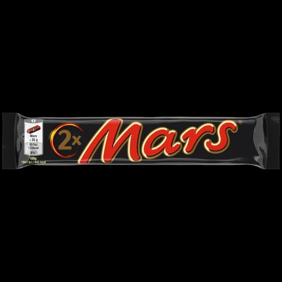 MARS King Size - Milk Chocolate Bar with Soft Nougat & Caramel filling - 70g