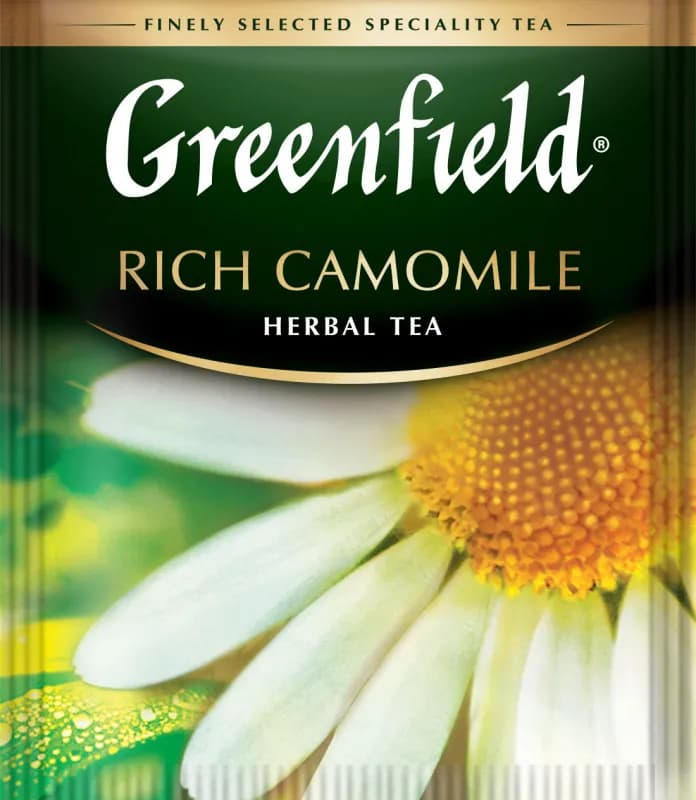 Greenfield Rich Camomile tea, 100 sachets