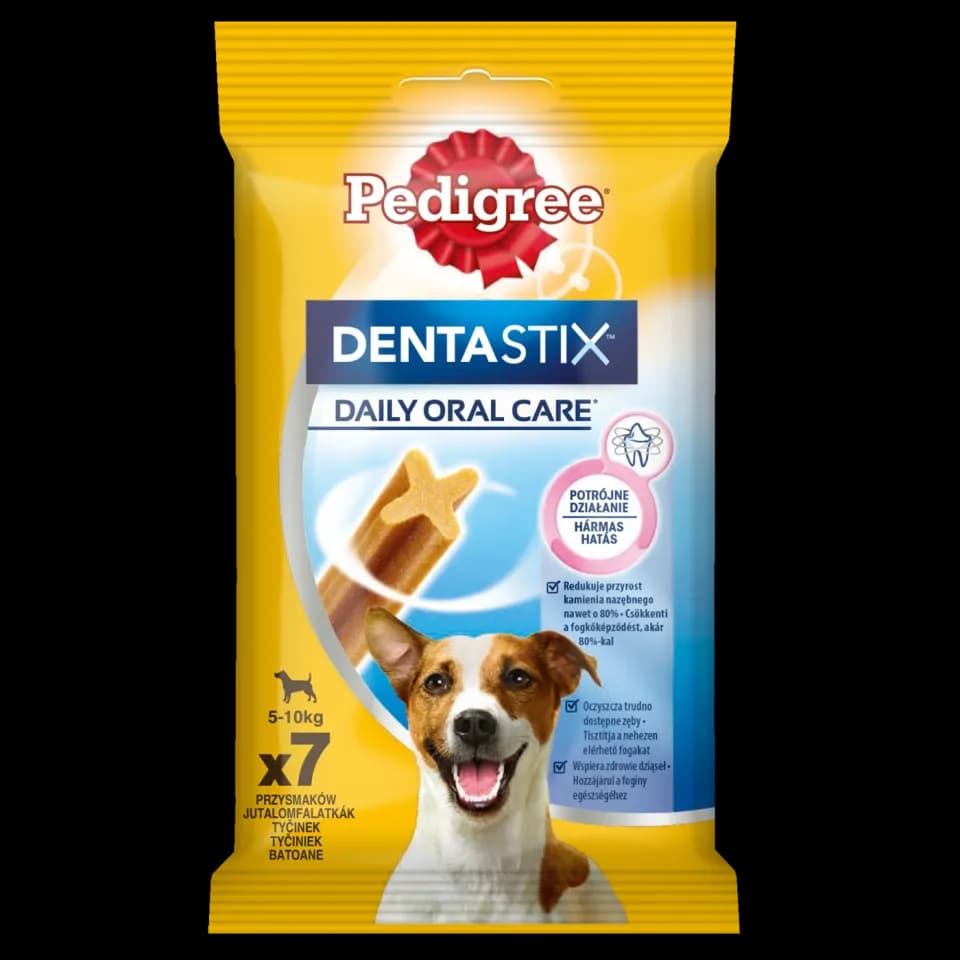 Pedigree DentaStix Dental Treats for Small Dogs, 7 pieces, 110g