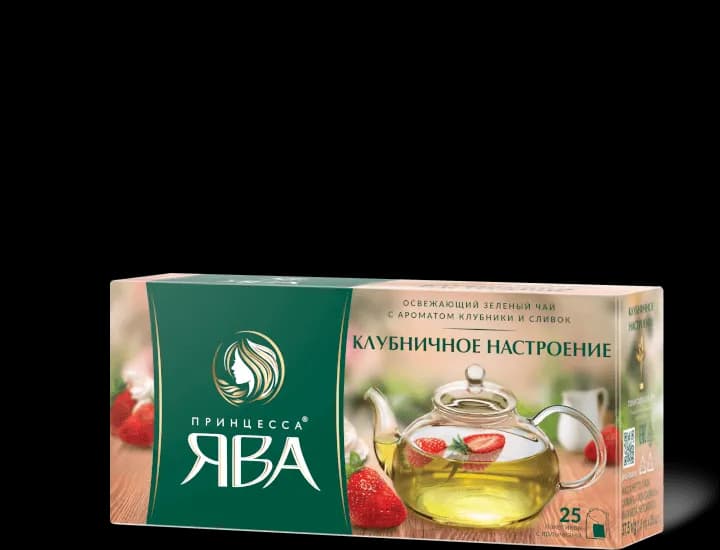 Ceai Java Strawberry Mood, 25 plicuri