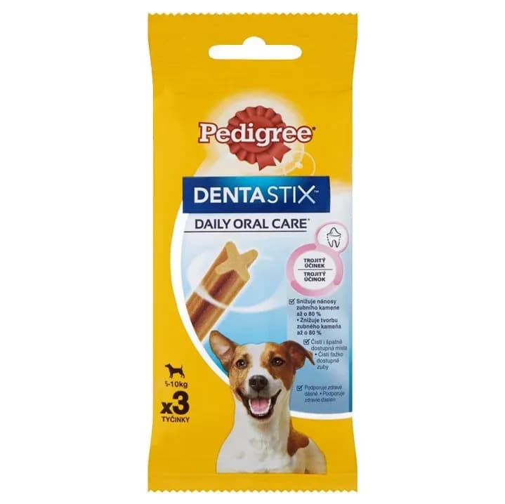 Pedigree DentaStix Dental Treats for Small Dogs, 3 pieces, 45g