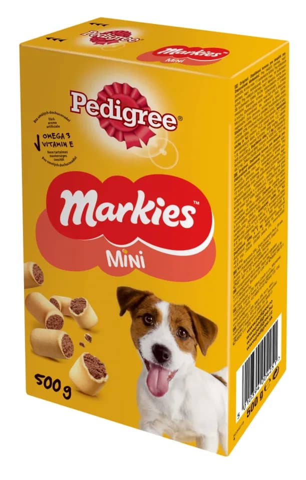 Pedigree Markies Mini Treats for Small Dogs, Original, 500g