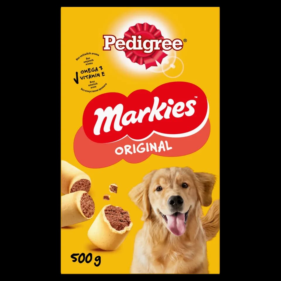 Pedigree Markies Dog Treats, Original, 500g