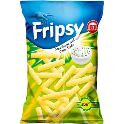 Fripsy Flips Sticks Sour Cream & Onion 40g