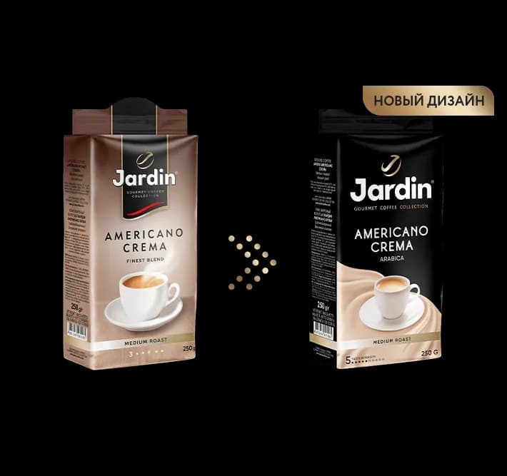 Jardin Americano ground coffee, 250 g