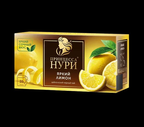 Nuri Lemon tea, 25 sachets