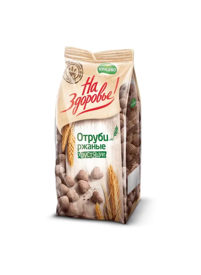 Tărâțe de Secară Crocante Na Zdorovie 175g