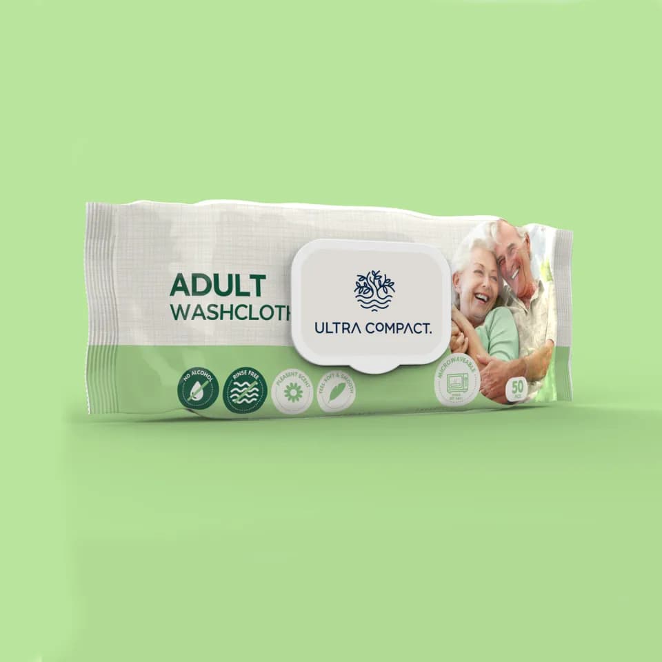 Șervețele umede pentru adulți 50 buc. Ultra Compact