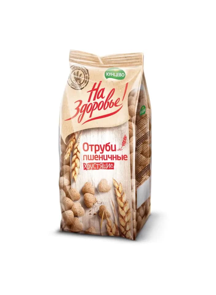 Tărâțe de Grâu Crocante Na Zdorovie 175g