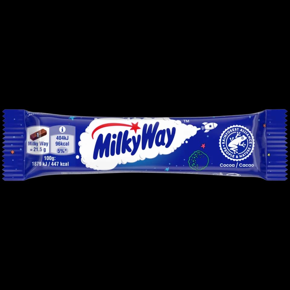 Milky Way батончик из молочного шоколада с воздушной молочной начинкой, 21,5 г