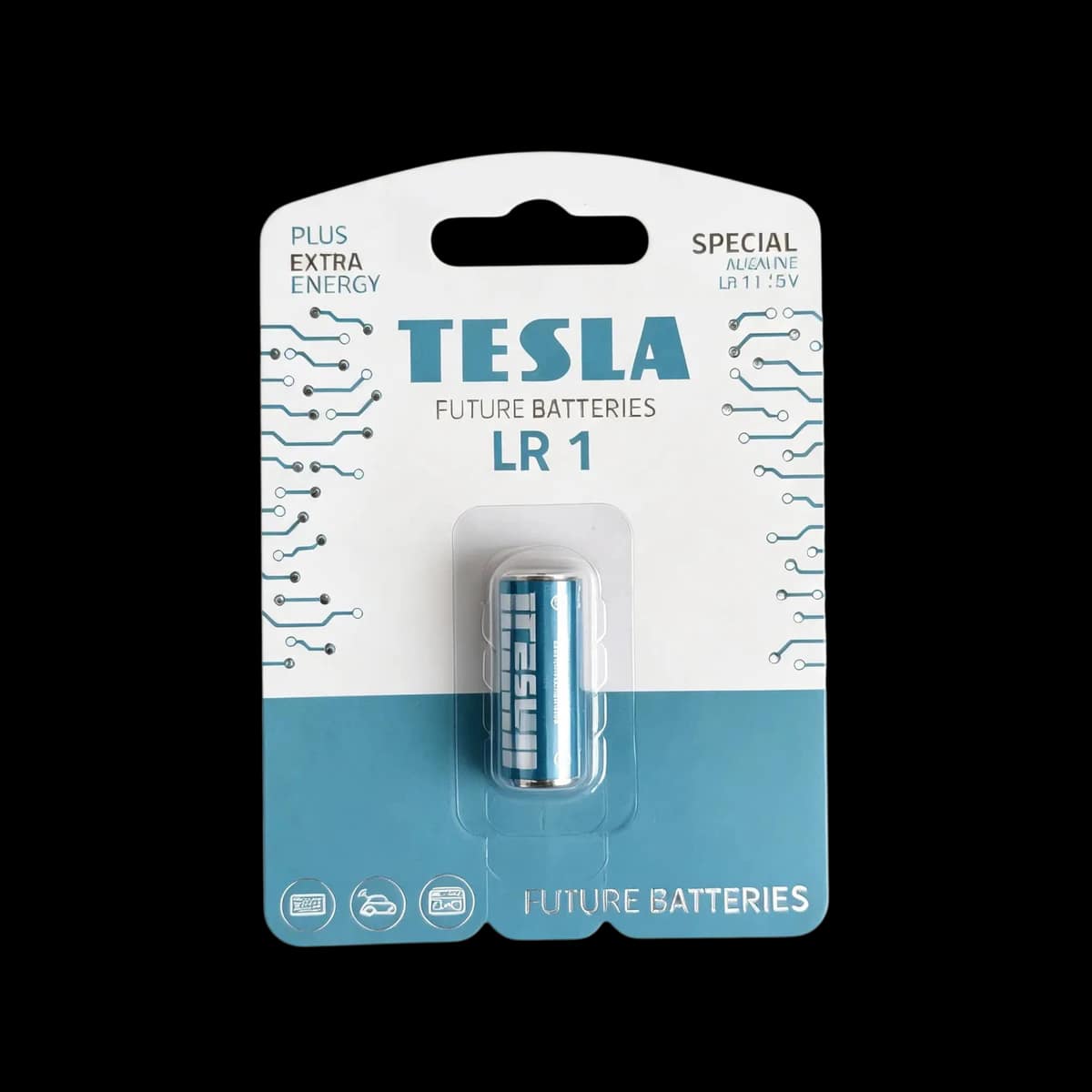 Baterie alcalină specializată Tesla LR1 (Lady / 910A / 1.5V), 1 buc.
