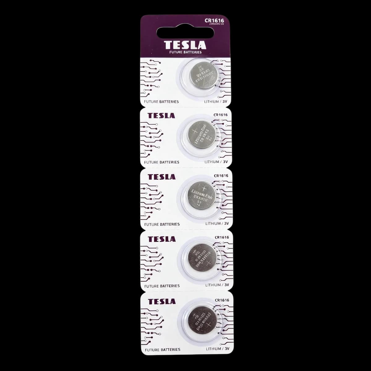 Baterie litiu de tip pastilă Tesla CR1616 (3V), 1 buc.