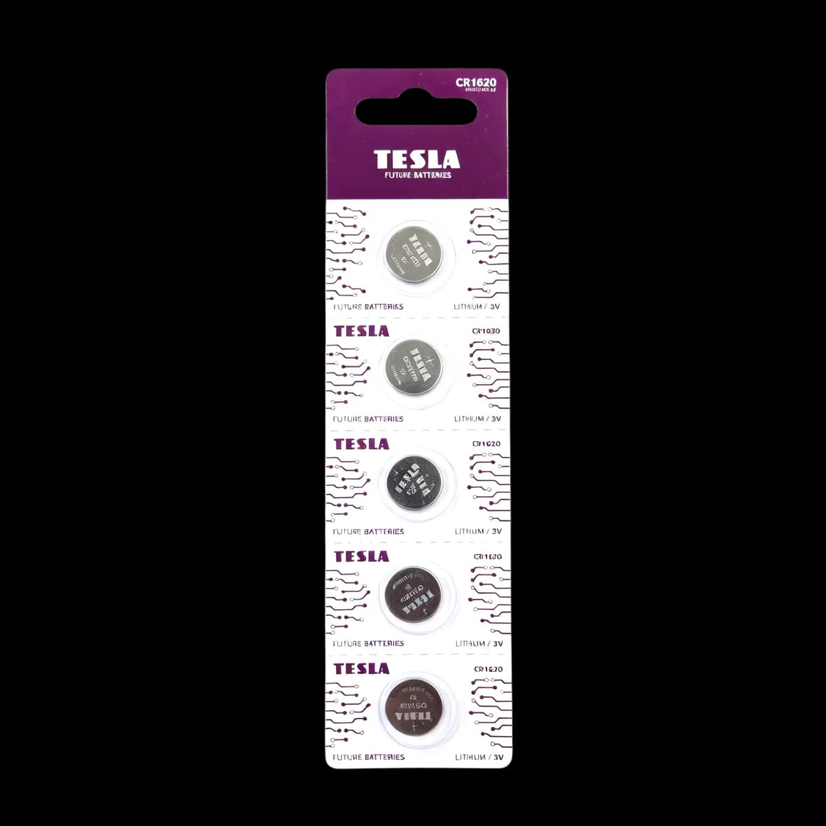 Baterie litiu de tip pastilă Tesla CR1620 (3V), 1 buc.