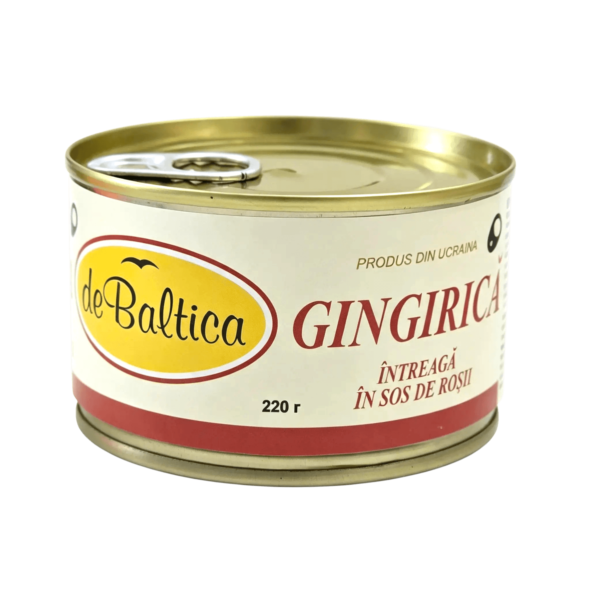 Gingirică întreagă în sos de roșii De Baltica 220 g