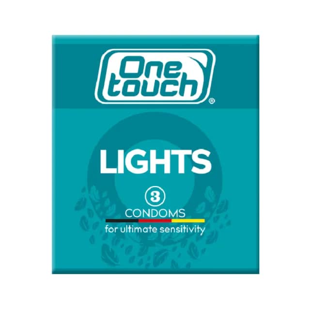 One Touch Lights Condoms 3 pcs.