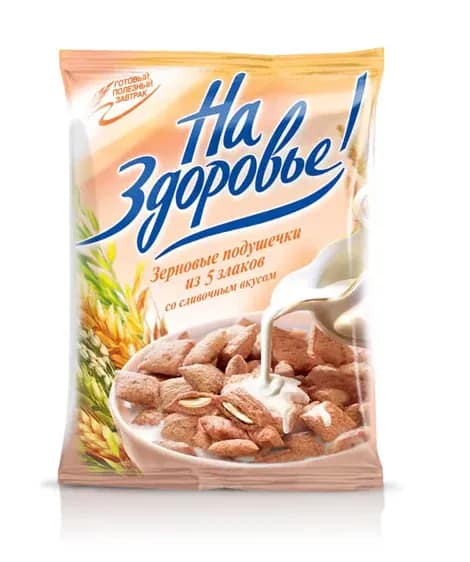 Na Zdorovie Cream Filled Cereal Pillows 100g