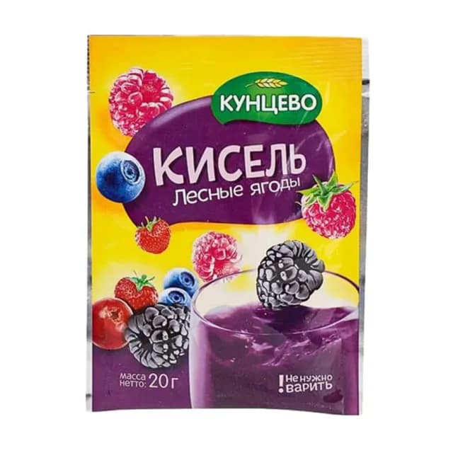 Kuntsevo Instant Kissel Forest Berries, 20 g