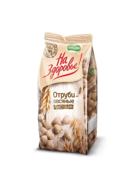 Na Zdorovie Crunchy Oat Bran 175g