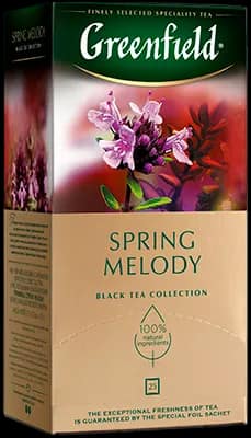 Greenfield Spring Melody tea, 25 sachets