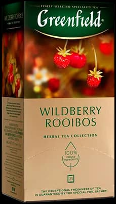 Greenfield Wildberry Rooibos tea, 25 sachets