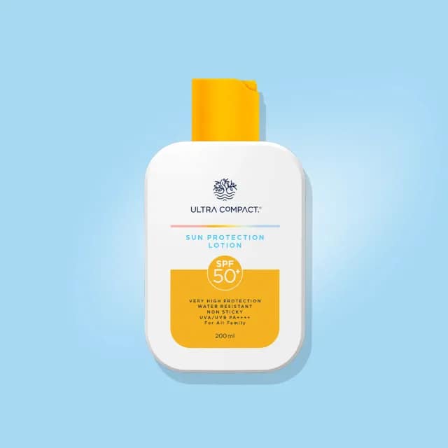 Ultra Compact SPF 50 Sun Protection Body Lotion, 200 ml