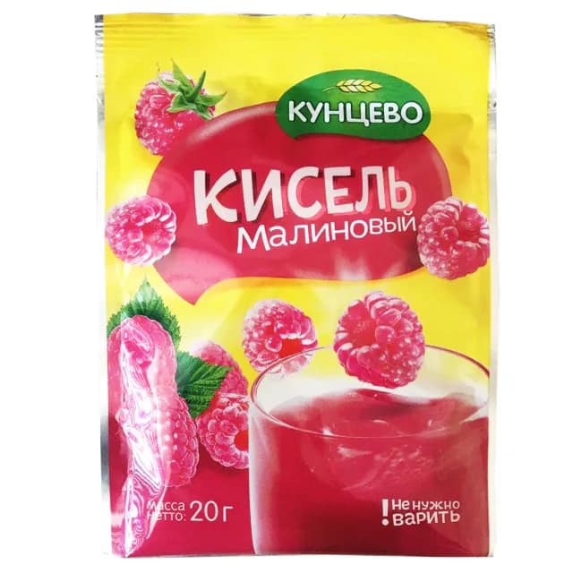 Kuntsevo Instant Kissel Raspberry, 20 g
