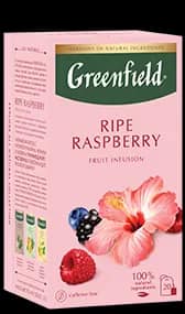 Greenfield Ripe Raspberry tea, 20 sachets